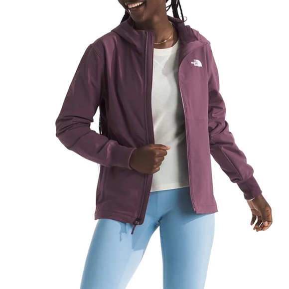 The North Face Women's Shelbe Raschel Zip-Front Fleece-Lined Hoodie Jacket, M - Picture 2 of 11